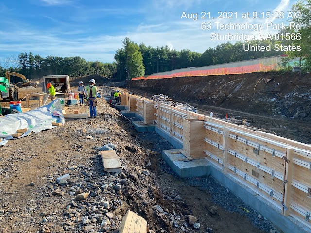 New England Cold Storage Footings